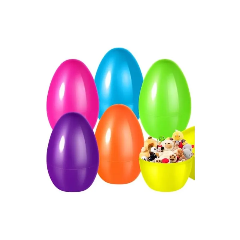 12 Jumbo 10-Inch Fillable Easter Eggs