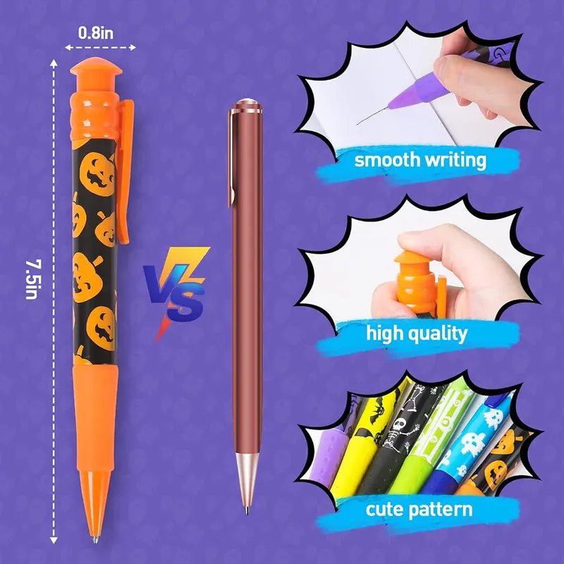 24 Halloween Jumbo Pens, view 4