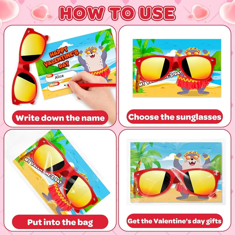 24 Kids Neon Sunglasses, view 3