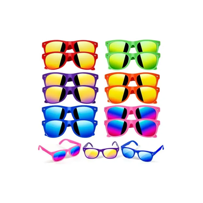 24 Kids Neon Sunglasses