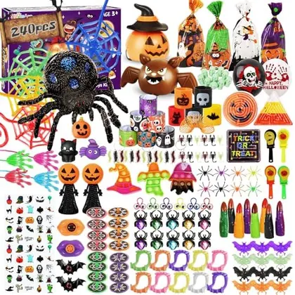 240-Piece Halloween Party Favor Assortment
