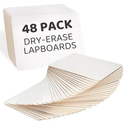 48 Double-Sided Dry Erase Boards