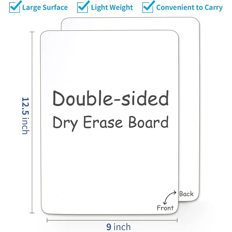 48 Double-Sided Dry Erase Boards, view 2
