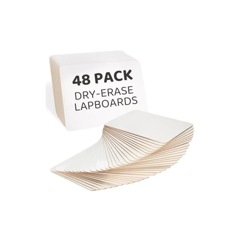 48 Double-Sided Dry Erase Boards