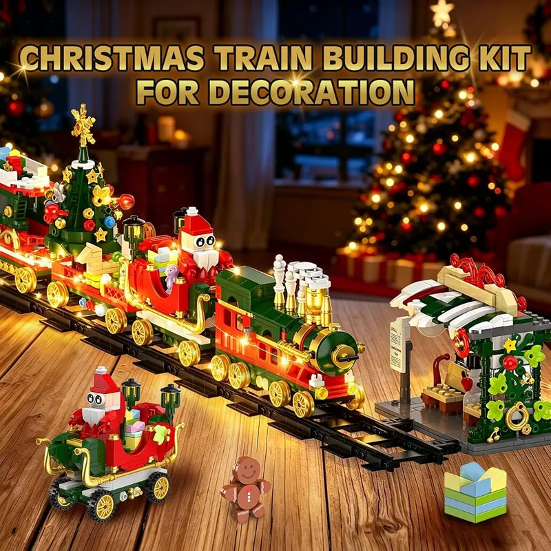 Advent Calendar 2026: Christmas Train Building Set, view 2
