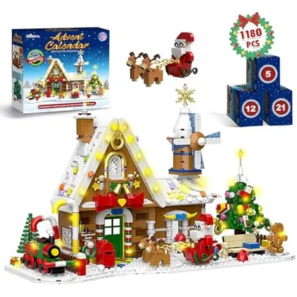 Advent Calendar 2026: Gingerbread House Building Set