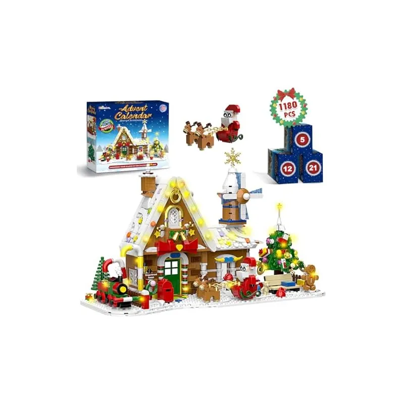 Advent Calendar 2026: Gingerbread House Building Set