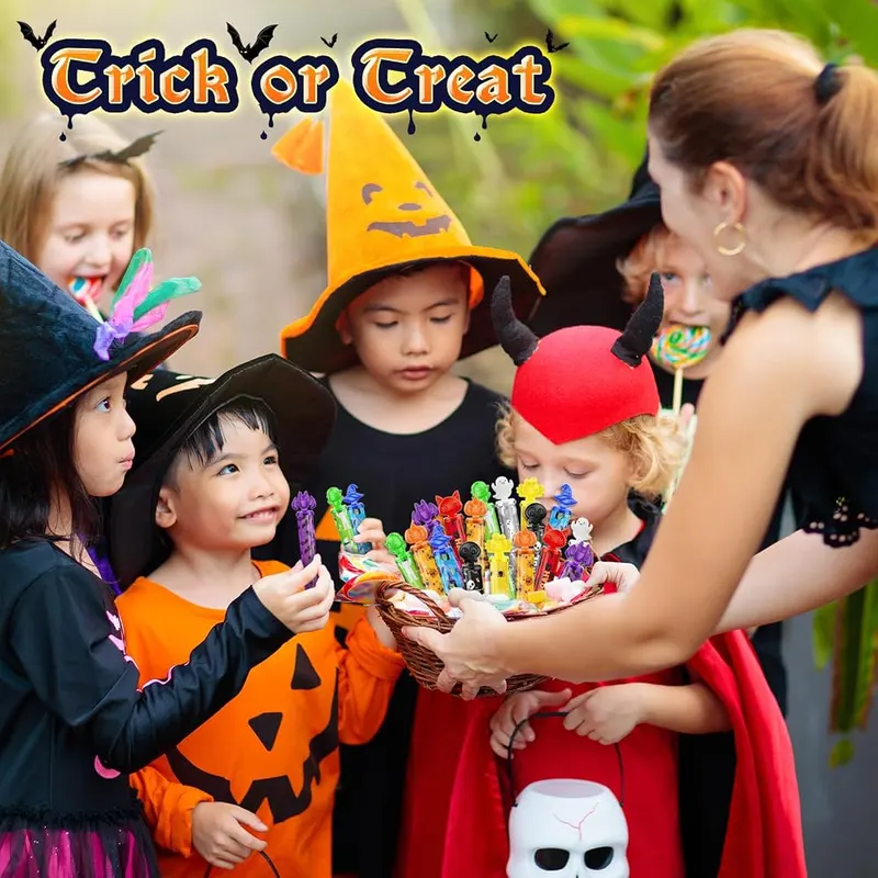 Halloween Character Bubble Wands, 160 wands, view 4