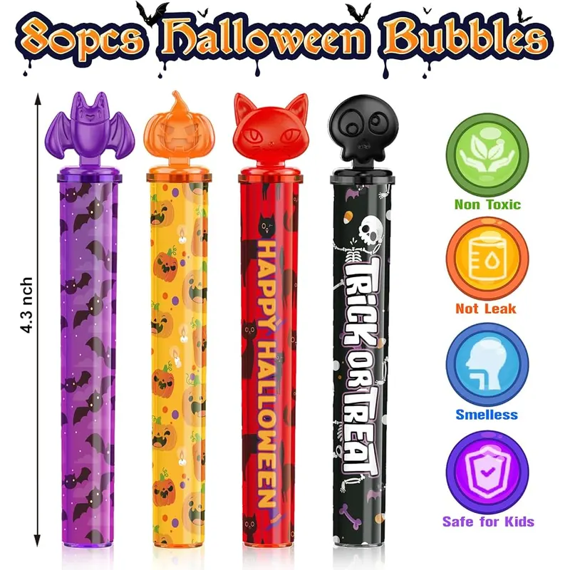 Halloween Character Bubble Wands, 80 wands, view 2