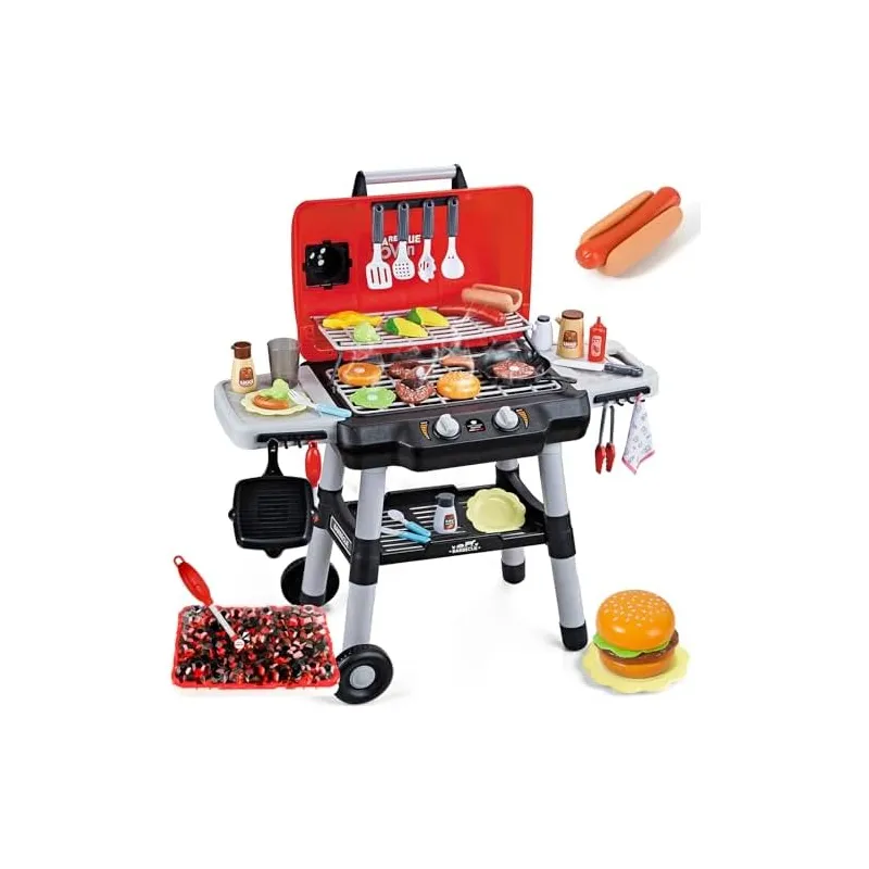 Kids BBQ Grill Playset
