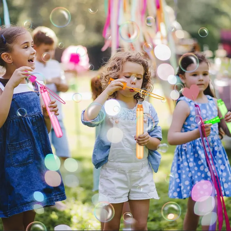 Neon Bubble Wands in 6 Colors, 36 pack, view 4