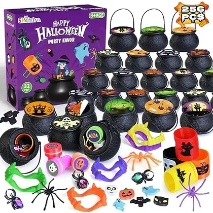 Prefilled Witch Cauldron Party Favors, 32 cauldrons