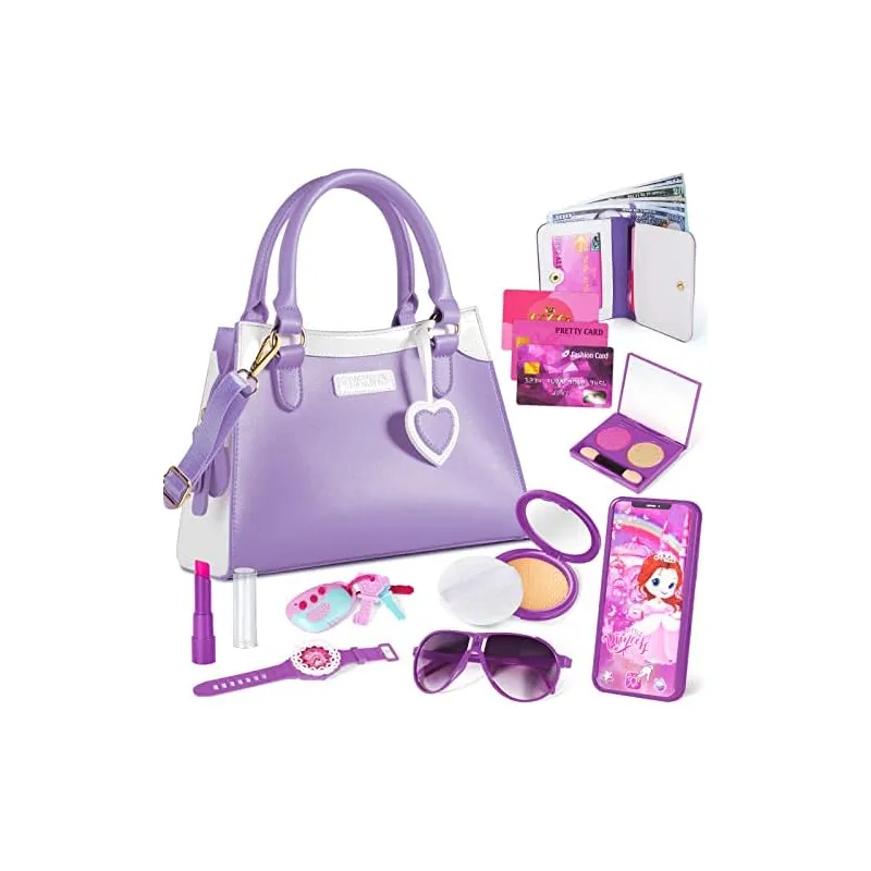 Shemira Play Purse Set, Purple