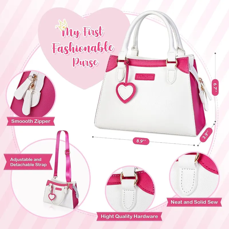Shemira Play Purse Set, White, view 2