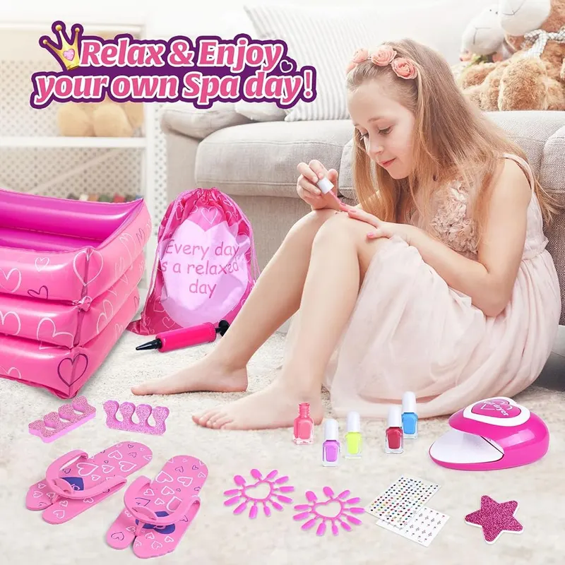 Spa Day Manicure & Pedicure Gift Set, view 3