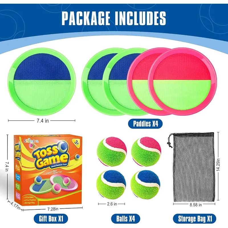 Toss & Catch Ball Game, Beach set, view 2